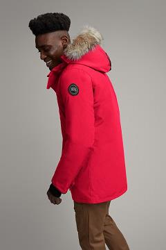 Chamarras Canada Goose Hombre Outlet - Edgewood Abrigos Black Label Rojos VF6423581